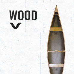Wood Canoe boat