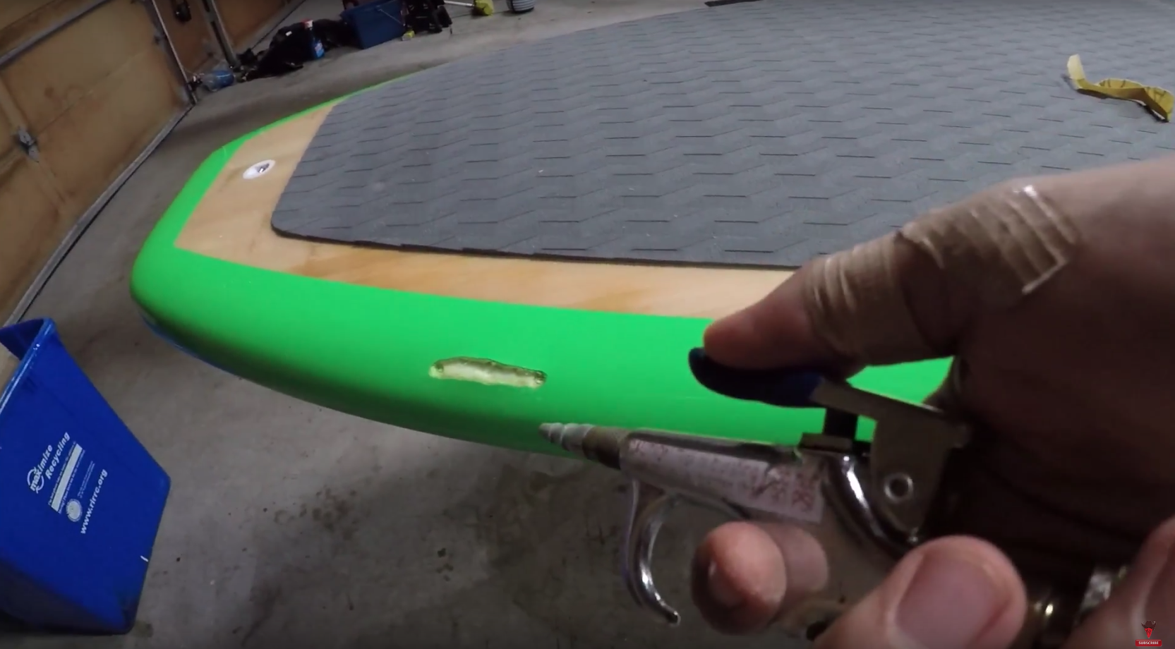 How to Fix a Crack on a Hard SUP Board Paddlesports News
