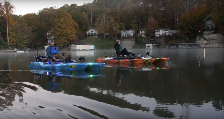 Feelfree Kayaks - Fishing Lake Lure on the Dorado