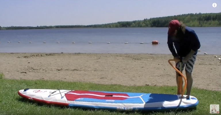How to Inflate Your Stand Up Paddle Board - 10 Easy Steps