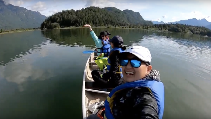 Canoeing Widgeon Creek