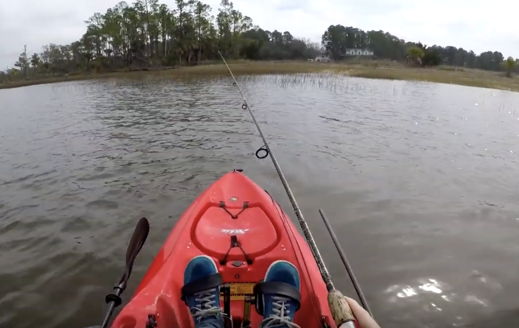 HOBIE OUTBACK KAYAK FISHING