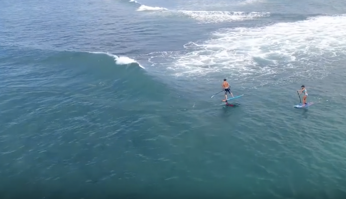 Zane Schweitzer Hydrofoil Surfing on Maui