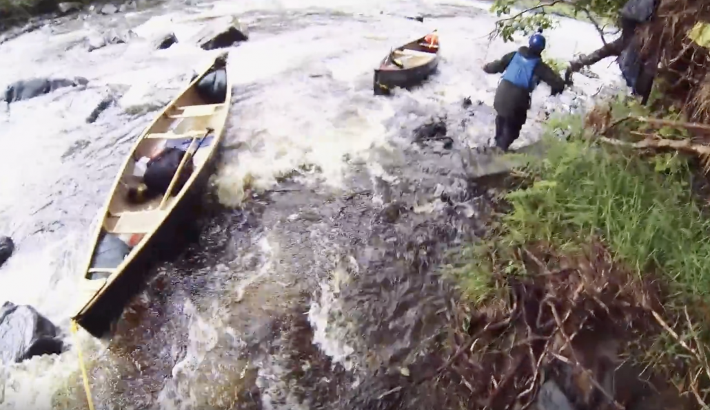 Canoeing The River Greta