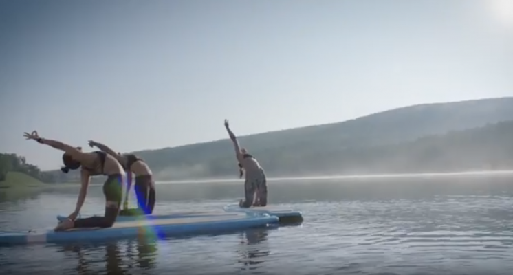 Stand Up Paddle Yoga, Aqua Flow Fit