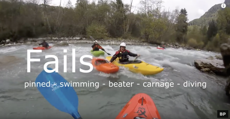 Kayak fail compilation - pinned carnage beaters and swimming