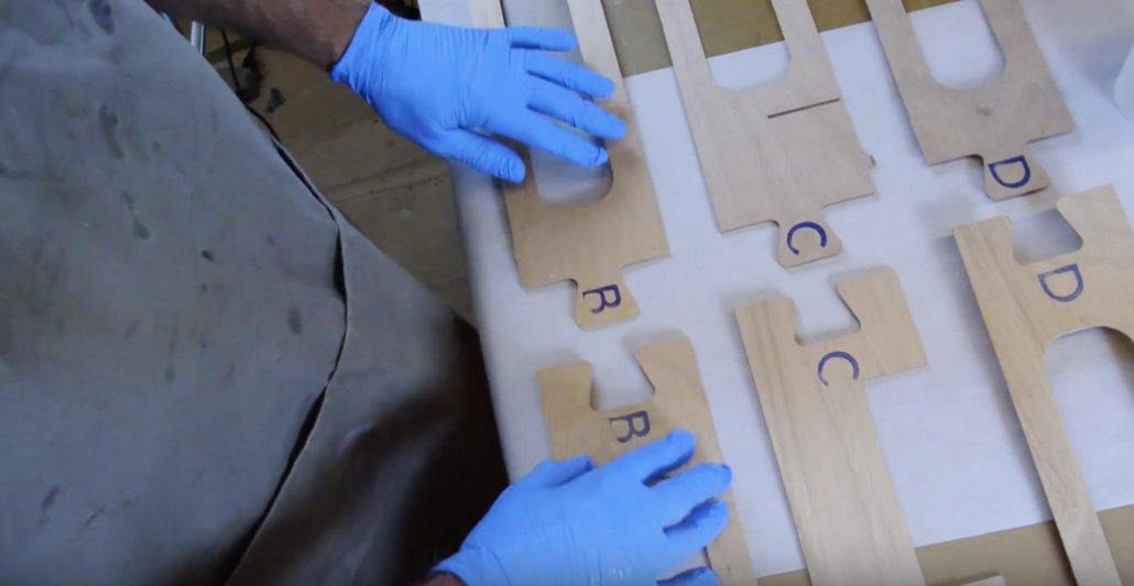 Boardman 14 SUP Construction Video #3: Gluing the Longitudinal Scarfs