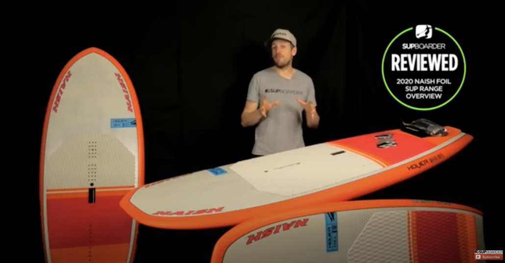 We look at the 2020 Naish SUP foil range