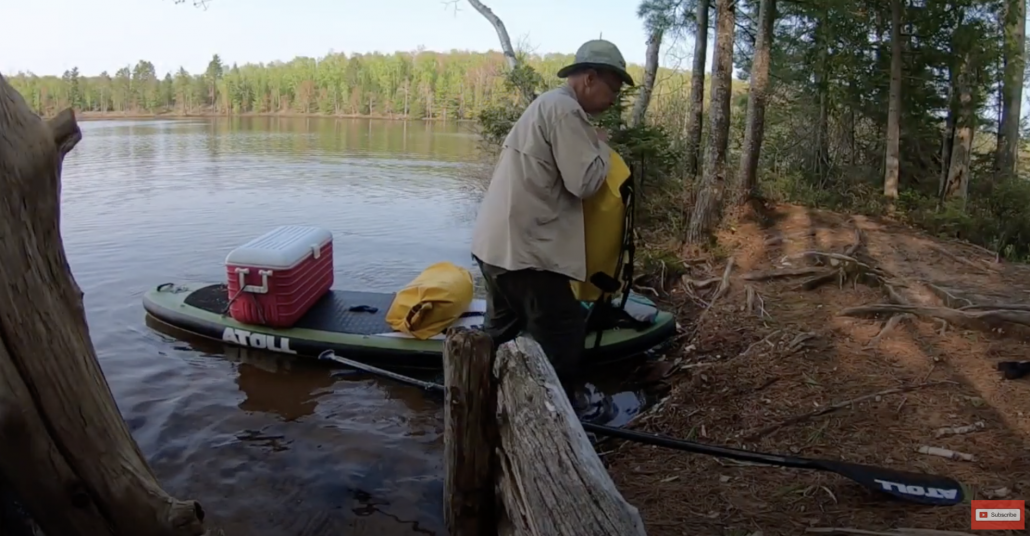 Paddleboard Camping Trip Michigan's Upper Peninsula