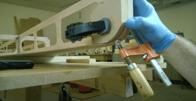 Boardman 14 SUP Construction Video #9: Steam Bending the Bow