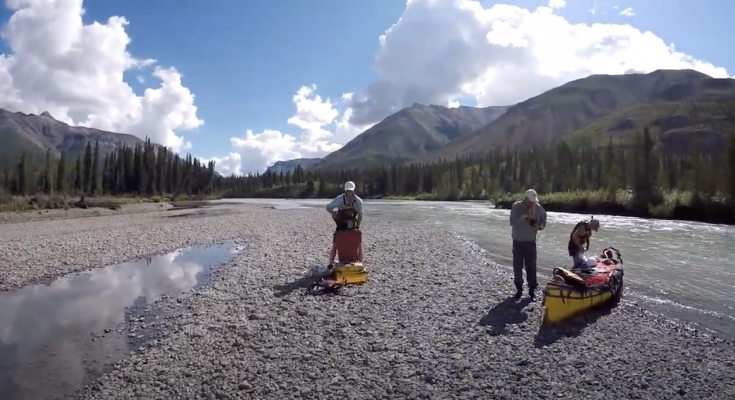 Natla River NWT with Black Feather