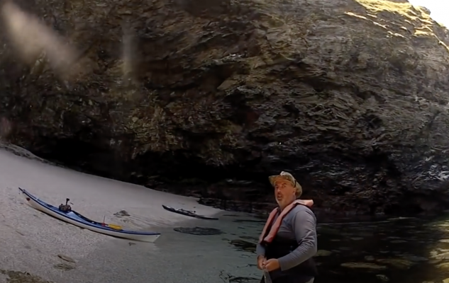 Sea Kayaking Cornwall 2013 - Godrevy Island and back.