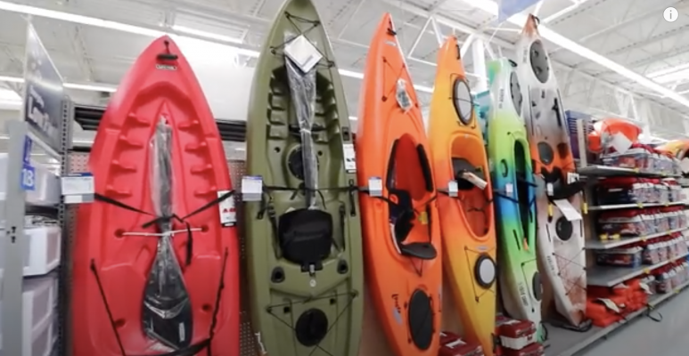 Buying FIRST KAYAK on a WALMART budget!!!! on the WATER REVIEW