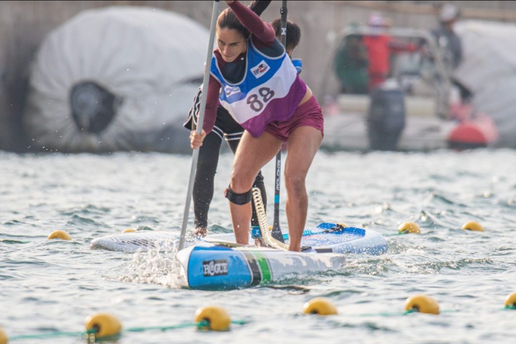 World sup sprint champion Olivia Piana (France)