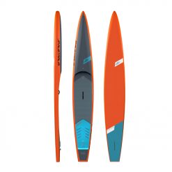 This is the board you can take to most of the races where you don’t know for sure what conditions you can expect: from downwind bumps to flatwater calmness. The rocker line of the Allwater shape fits right in between the Downwind and the Flatwater shape.