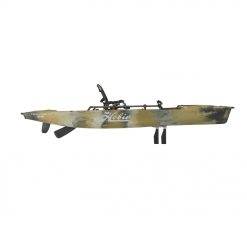 Dominate the water in the Ultimate Fishing Machine. For discerning anglers who demand it all - room, stability, performance, stealth, and comfort– the PA 14 stands alone. There’s a non-skid deck for standing—a huge advantage for sight kayak fishing—and veritable acres of H-Rail for mounting rod holders and electronics. All this on a spacious 14-foot platform, with no need for a gas tank.