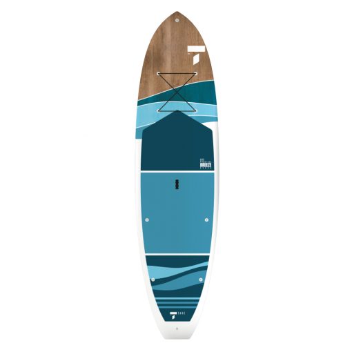 An ultra-stable platform equally suited for first-timers, family fun, fitness, yoga, fishing or whatever your next SUP adventure may be.