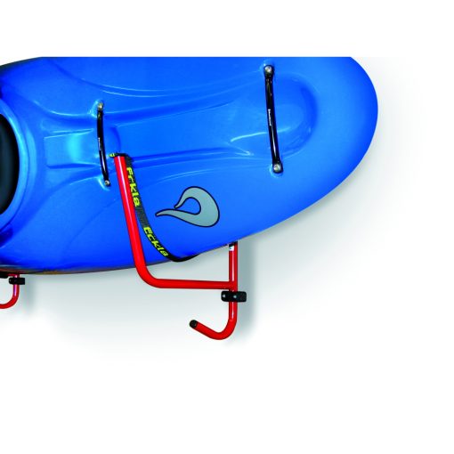 Kayak wall-support with strap, turnable, includes fixing set.