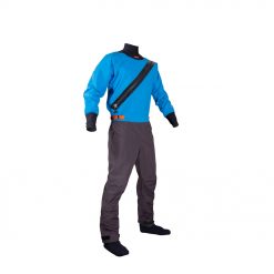 A comfortable no frills SUP semi-dry suit to keep you out paddling when the weather is freezing but you aren't worried about full immersion. Neck is made out of a elastic neoprene (no latex gasket) to provide maximum comfort and to prevent most water from getting in / The latex wrist gaskets to keep you dry are protected by longer neoprene cuffs / Large front entry waterproof TIZIP® zipper to make getting in and out simple and easy / The waist is adjustable via two side pulls to ensure optimum fit and to eliminate bulk while paddling /