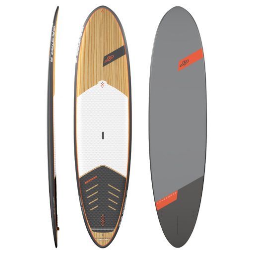 Our team board appears again as huge as usual! With 17’ of length and 65” of width, this board was redesigned with a 6” Triple Layer Composite Drop Stitch to decrease its weight.