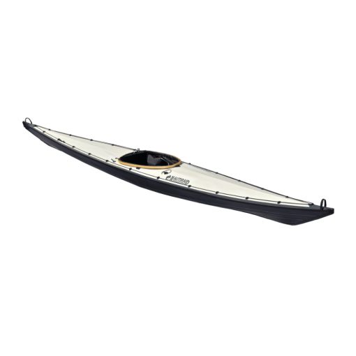 Inspired by Arctic kayaks, the Narak 550 is an adaptation of an East Greenland kayak to a European paddlers’ sizes. It features a hard chine hull, making it one of Nautiraid’s fastest and best seaworthy kayaks. The Narak 550 pays careful attention to ergonomics as well, with a seat with inflatable sides, knee and foot braces to make you feel at one with the boat.