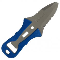 A more compact version of the popular NRS Pilot Kife, to Co-Pilot features smooth and serrated cutting edges and a blunt safety tip in a secure quick-release sheath.