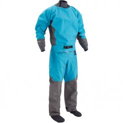 The NRS Men's Explorer Paddling Suit featuers streamlined design purpose-built to keep recreational kayakers and SUP paddlers warm and dry in any conditions rafters without unnecessary features or added expense.
