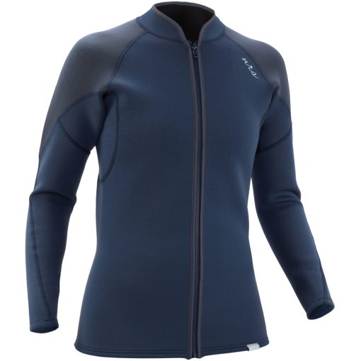 Zip up the NRS Women's Ignitor Jacket over your bikini-top when the splash is chilly or layer it over a rashguard or other baselayer when a little more insulation is needed.