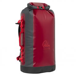 With a heavy duty padded shoulder harness the River Trek is comfortable to carry fully loaded. It has an adjustable backpack shoulder system.