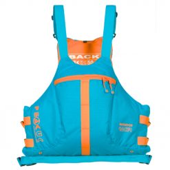 Designed for paddlers looking for a low profile, high performance fit but with plenty of storage and hydration options including a rear h2o bladder pocket and a front pocket large enough to fit a drinks bottle with stiff straw.