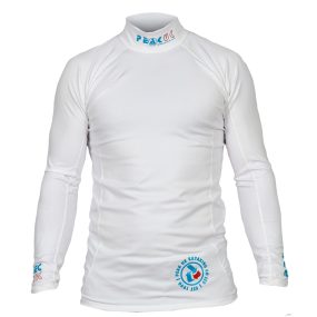 Warm when wet, comfortable and UV50 protective, the Tecwik Rashy is the perfect rashy for warmer weather paddling. Great for kayak, canoe, SUP and more. Custom chest printing available.