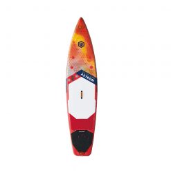 The SOLEIL 11.0 hybrid SUP is the ultimate SUP for both windsurfing and sit-on-top kayaking. The most popular touring board shape offers forgiving paddling with a windsurf option.