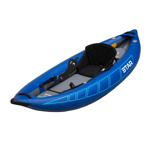 The STAR Raven I Pro Inflatable Kayak is a playful performance IK for river running fun.