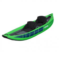 Paddle the STAR Raven II Inflatable Kayak with a friend for whitewater thrills and lazy-floating fun.