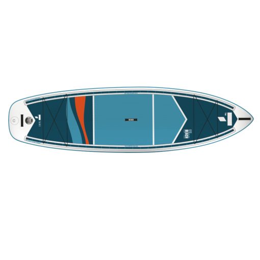 Innovative Stand Up Paddle board for those who want both a Kayak and Paddle Board. Kayak equipment is an option. For 1 or 2 people, plus a child or pet, capacity of 250kg . SUP with maximum stability for XXL riders.