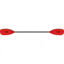 A river running paddle that is smooth and well balanced. A more symmetrical shape and mid-sized blade area for control under pressure.