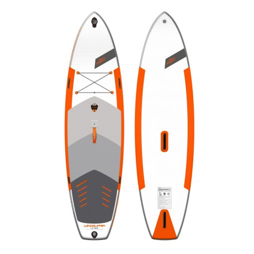 We introduced the JP windsurfing DNA to the most versatile shapes in the line and created this model. With this combination, we created the magic formula: Windsurf + SUP + inflatable = WindsupAIR. The JP-Australia fans have chosen WindsupAIR as one of their all-time favorite products.