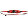 Reval MV is a British style kayak that has superb stability and performance in all sea conditions. This kayak is responsive and really easy to turn. The hull is designed with rocker and an upswept bow and stern, making it fun to be used in waves. The initial stability of Reval kayaks is a little higher, providing a secure feeling. The Reval is a superb sea touring kayak suitable for paddlers who are looking for a nice British style kayak that can handle more challenging sea conditions. The kayak deck is equipped with 1 oval hatch, 1 round hatch, a mini-box in the front and a day-hatch for easier access into compartments.