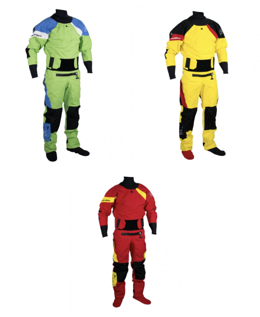 sandiline extreme 4L drysuit reveiw by the paddle sports show best whitewater drysuits for men in 2021