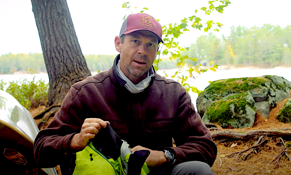gear for canoe trip by ken whiting and paddle tv