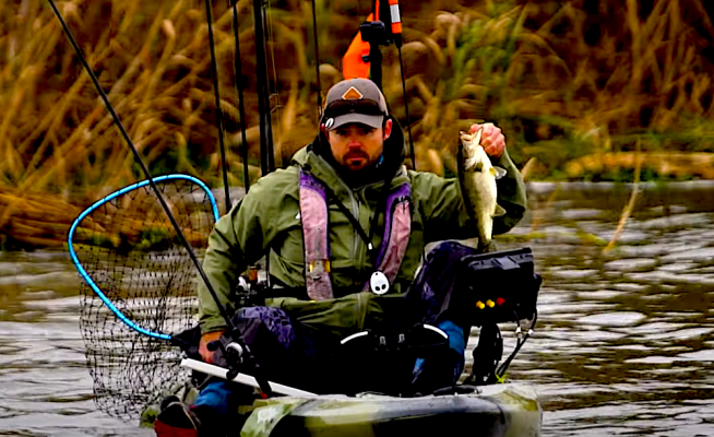 mike iaconelli kayak fishing hobie BOS review of the HOBIE BOS tournament at lake hartwell