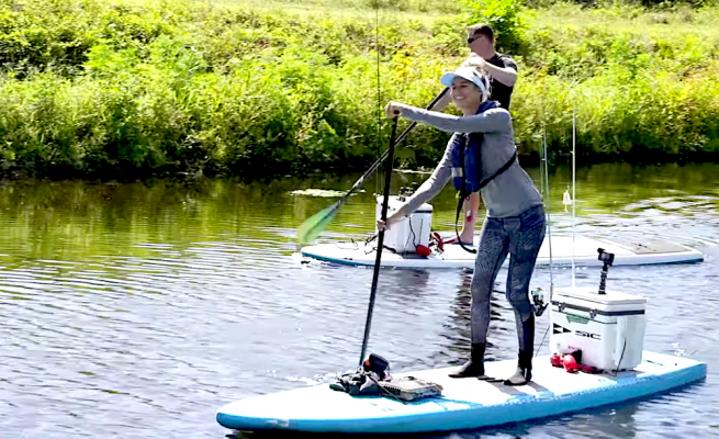 Have you ever been paddle board fishing? It's quite new concept, adding a few more balance skills to a normal fishing session. Follow Bri Andrassy from BA Fishing, on this Snakehead fishing session floating down a Florida canal. Enjoy!