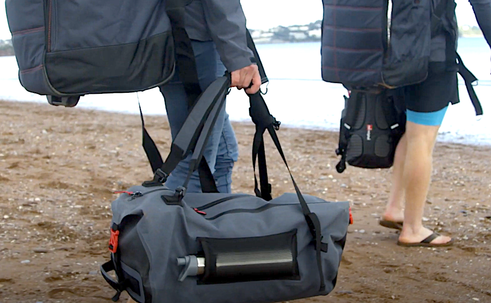 Red Paddle Co present us with their new 100% waterproof bag. The new product is part made from recycled plastic bottles and is the perfect companion for any number of outdoor adventures, activities, or trips away.