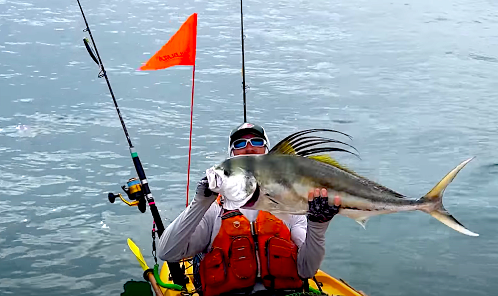 Offshore Kayak Fishing for MONSTERS of the Pacific