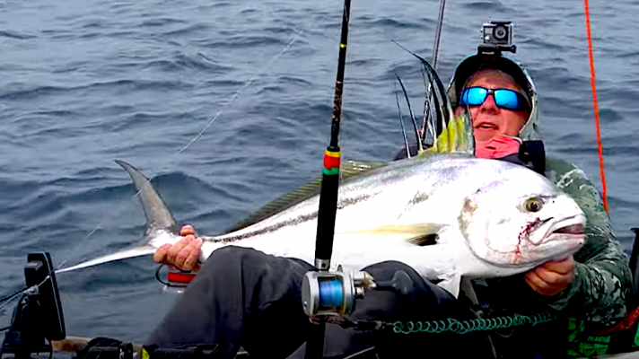 Follow Robert Field kayak fishing in a legendary part of Panama’s southern coast called Morro Puerco. The fishing is on fire as he gets into huge swarms of mahi, giant roosterfish, intimidating cubera snapper and a surprise species!