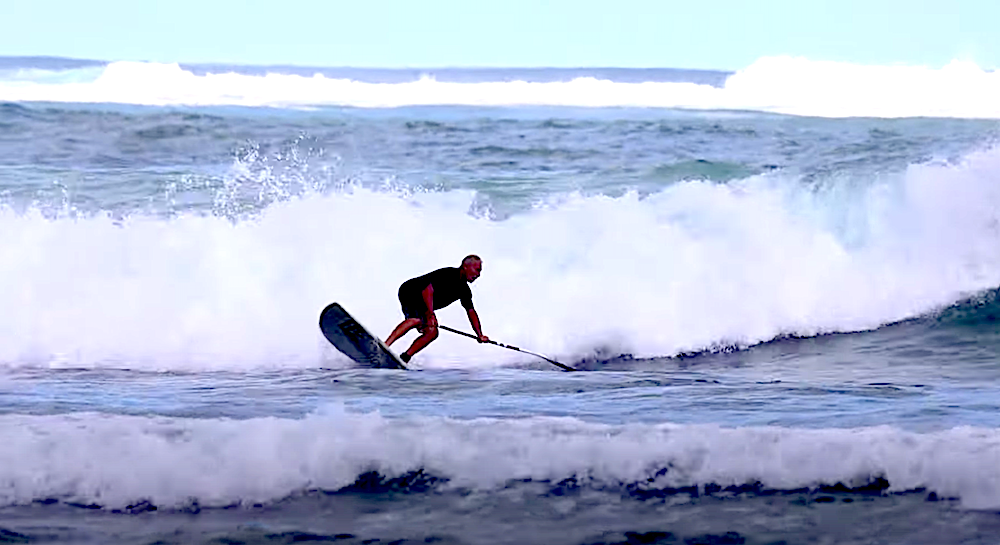 Follow the Blue Zone SUP surf retreat on their local waves in Nosara, Costa Rica!