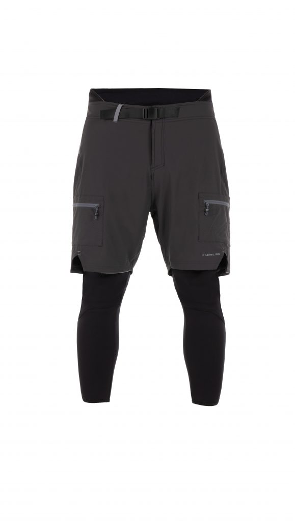 ''Based off our successful pro guide neoprene lined short we launched in 2021 we have updated our iconic Full Monty. The new durable and stretchy outer layer nylon short provides full movement, no binding when moving around and extreme durability. The full length 0.5 mm neoprene inner liner provides warmth and plush soft comfort over the knees perfect for really long days on the water in your kayak or open canoe.''