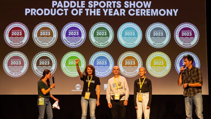 And the winner is…. Back and bigger than ever. For 2022 the Paddle Sports Show Product of the Year Awards recognized industry-leading design and innovation across 14 different categories. Any exhibitor at the Paddle Sports Show can submit their products. Winners are chosen by a panel of judges, and the only condition is that the product must be present at the show to win. Categories for 2022 included Accessories, Canoeing, Apparel, Rec and Touring, Kayak Fishing, Foil Sports, Stand Up Paddling, Whitewater, Sustainability, Innovation, Special Jury, Sea Kayaking, Inflatable, Paddles, and one special prize Congratulations to all our winners and to everyone working to improve paddle sports.