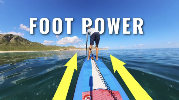 How I use my FEET to PADDLE STRAIGHT | HOW TO