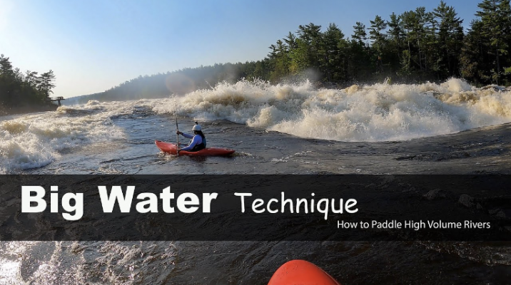 Boyd Ruppelt from the Send School is back once again with another great whitewater tutorial video! Check out this detailed instructional video on how to kayak in BIG water!